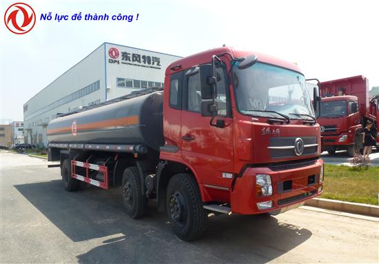 xe chở hóa chất NAOH 12 khối dongfeng