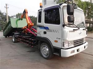 xe chở rác thùng rời  hooklift  8  khối hyundai HD120