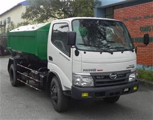 xe chở rác thùng rời  hooklift 6  khối hino wu342L