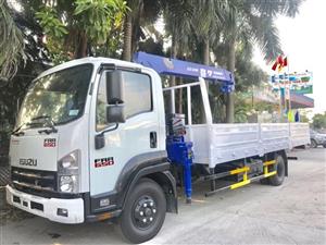 Xe tải isuzu gắn cẩu Tadano 3 tấn 3 đốt