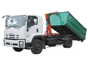 xe chở rác thùng rời  hooklift  14  khối Isuzu