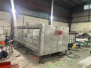 Thung chứa rác INOX - 22 khối