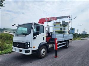 Xe tải Thaco gắn cẩu 3 tấn 5 đốt