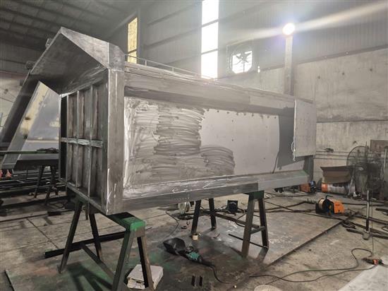 Thùng xe ô tô chở rác bằng Inox